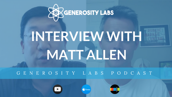 Generosity Labs Podcast with Matt Allen of Thompson Station Church