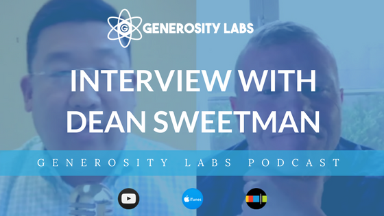 Generosity Labs Podcast with Dean Sweetman of Tithe.ly