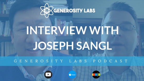 Generosity Labs Podcast with Joseph Sangl on Preaching about Money